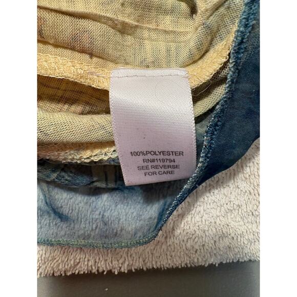 Boho One World Live And Let Live Ladies Top Size 2XL - Picture 9 of 10